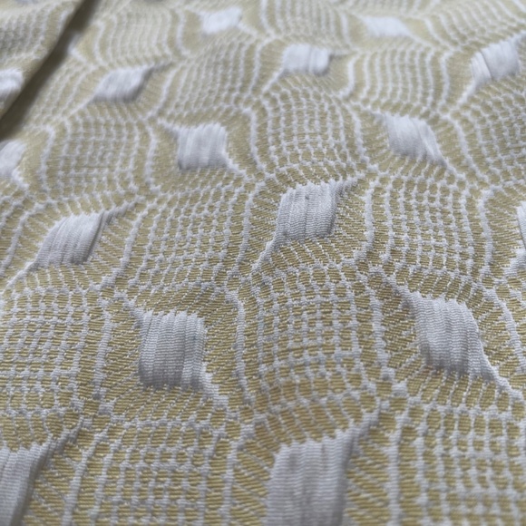 The Limited SZ 8 Vintage Yellow Brocade Cocktail Dress - Picture 5 of 5